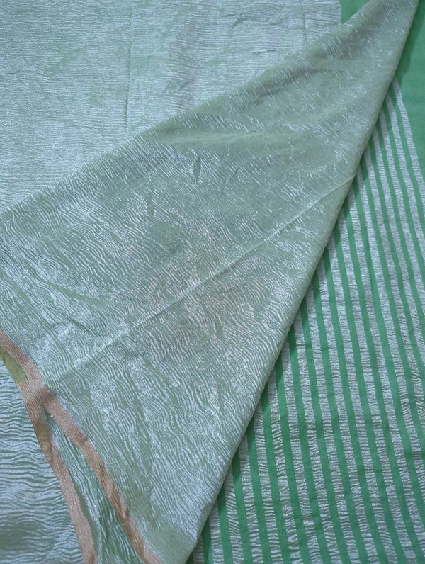 Pure Dupion Crush  - green