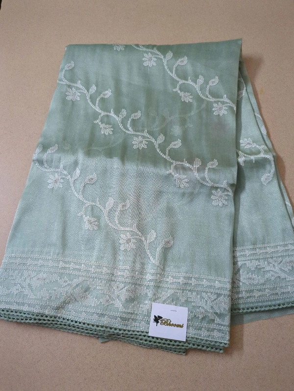 Pure Tissue Embroidery  - Jungle Mist