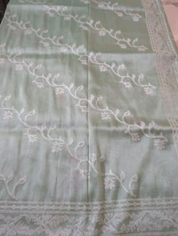 Pure Tissue Embroidery  - Jungle Mist