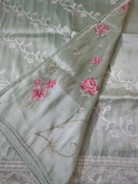 Pure Tissue Embroidery  - Jungle Mist