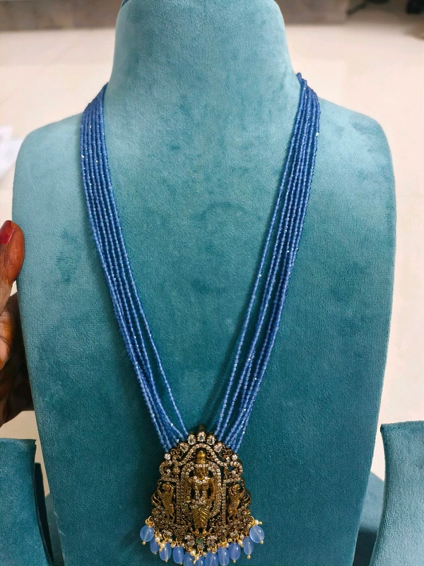 Beads Mala With Balaji Pendant 