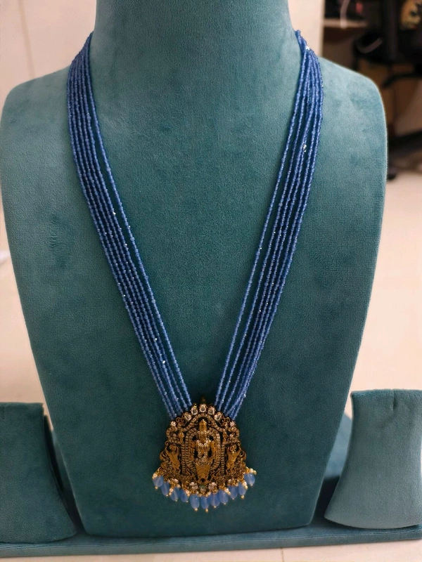 Beads Mala With Balaji Pendant 