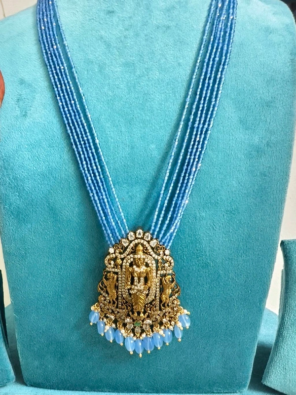 Beads Mala With Balaji Pendant 