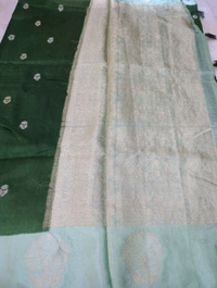 Premium Dola With Mushru Boardes  - green