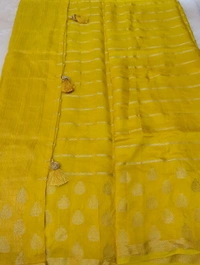 Dola Crepe Weaving  - Gold