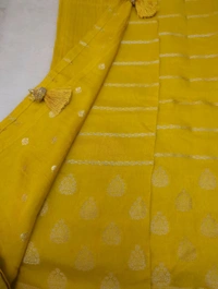 Dola Crepe Weaving  - Gold