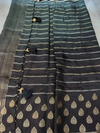 Dola Crepe Weaving  - Black