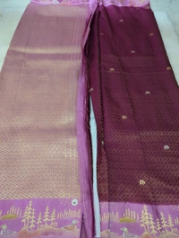 Pure Tanchvi Tissue  - Fuchsia Pink