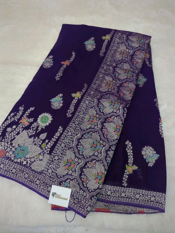 Pure Chiffon Designer  - Pigment Indigo