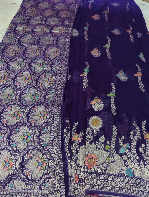 Pure Chiffon Designer  - Pigment Indigo