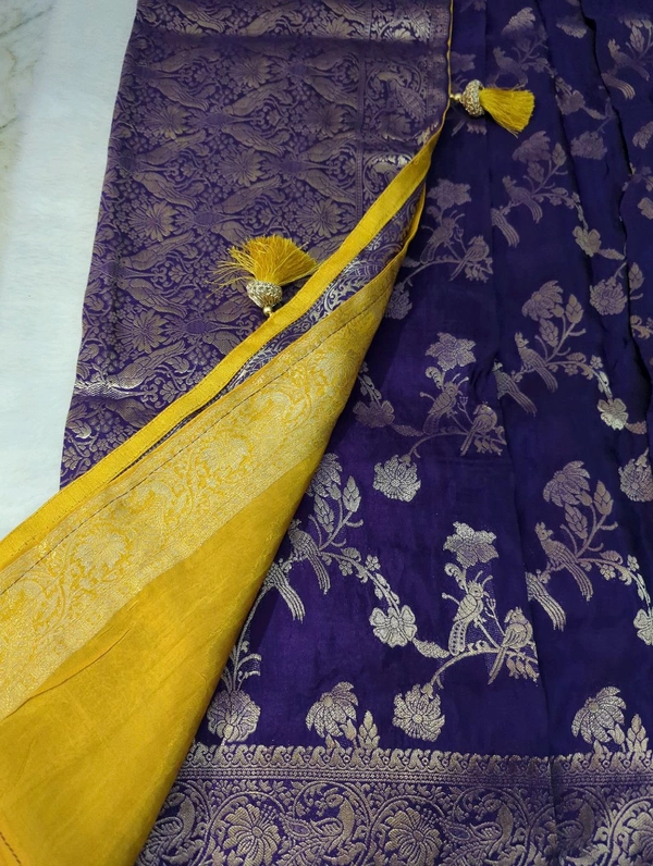 Pure Russian Silk  - Pigment Indigo