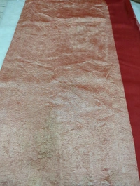 Pure Dupion Crush Designer  - Red