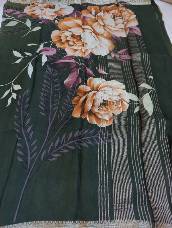 Pure Chinnon Kora Digital  - dark green