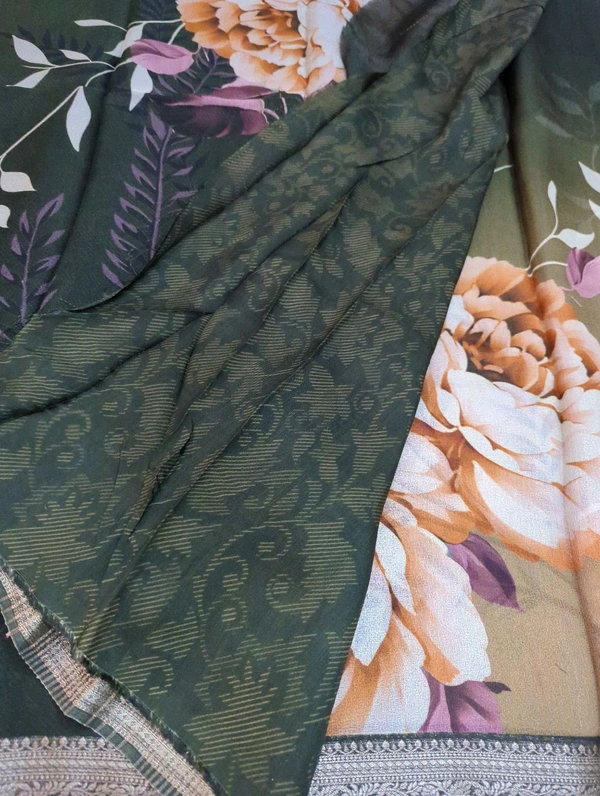 Pure Chinnon Kora Digital  - dark green