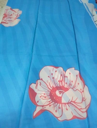 Pure Crepe Digital  - sky blue