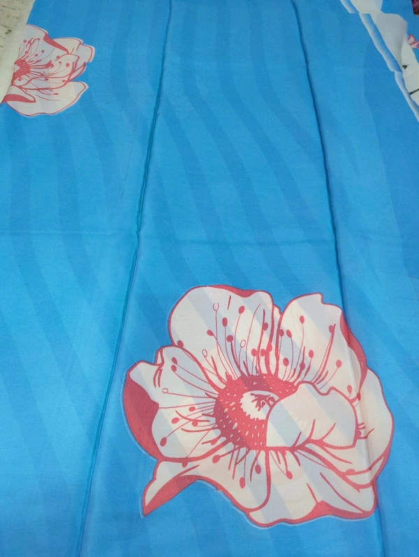 Pure Crepe Digital  - sky blue