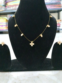 Elegant Mossonite Chain With Studs - Hd