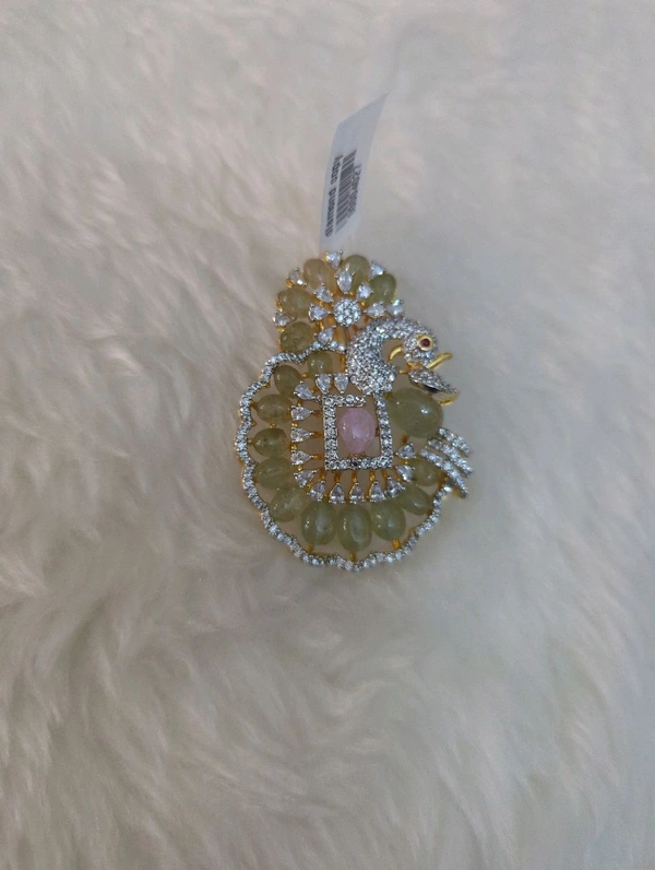 Designer Diamond Copy Pendant  - Vz