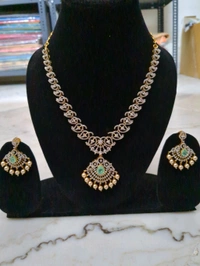 Diamond Copy Neck Set  - Vz