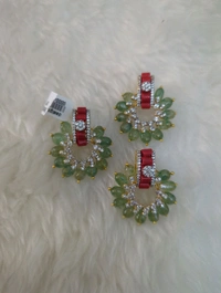 Designer Diamond Copy Pendant Set  - HD
