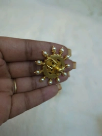 Vintage Premium Jadua Kundan Stud's  - Vz