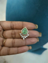 Beautiful Diamond Copy Stud's  - HD, Snowy Mint