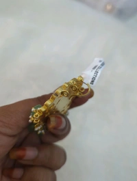 Premium Jadua Kundan Pendent  - Vz