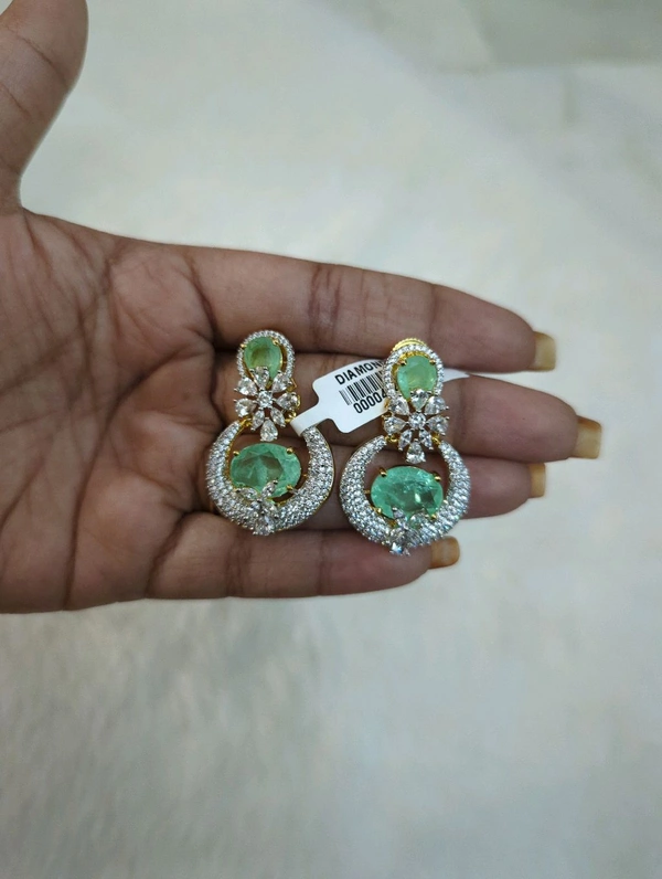 Diamond Copy Earrings  - Vz