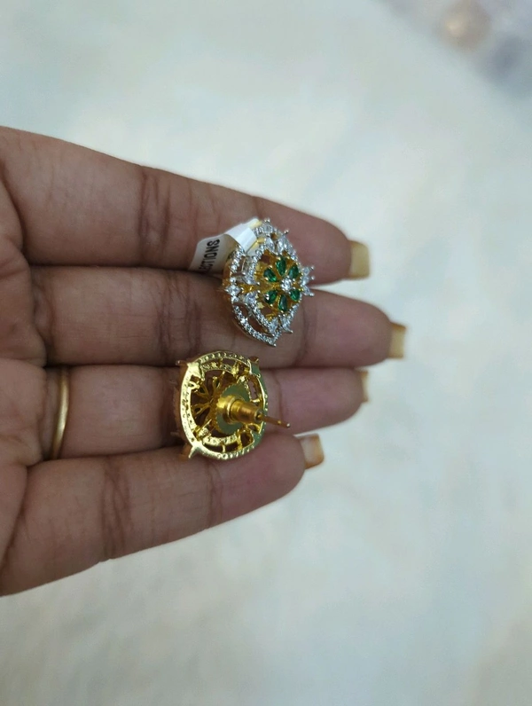 Diamond Copy Stud's  - Vz, green