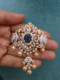 Diamond Copy Pendant  - Vz, Dark Blue