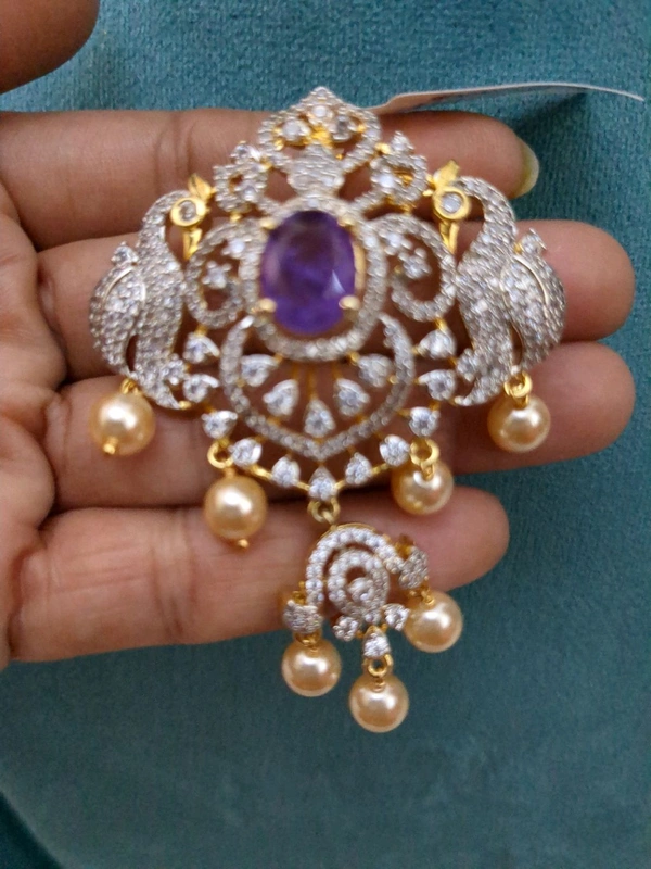 Diamond Copy Pendant  - Vz, Purple