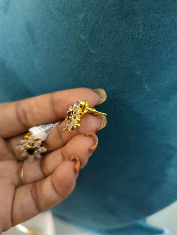 Diamond Copy Stud's  - Vz, Black