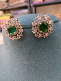 Diamond Copy Stud's  - Vz, green