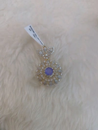Premium Diamond Copy Pendent  - Vz, Periwinkle