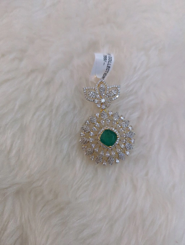 Premium Diamond Copy Pendent  - Vz, green