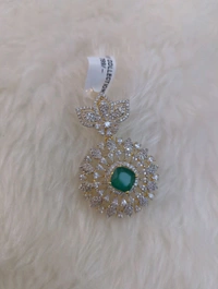 Premium Diamond Copy Pendent  - Vz, green