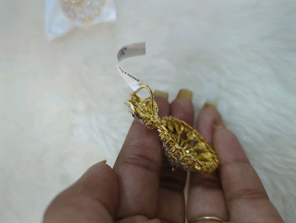 Premium Diamond Copy Pendent  - Vz, green