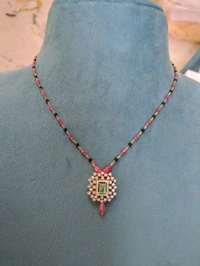 Pink C2 With Diamond Copy Pendent  - Vz
