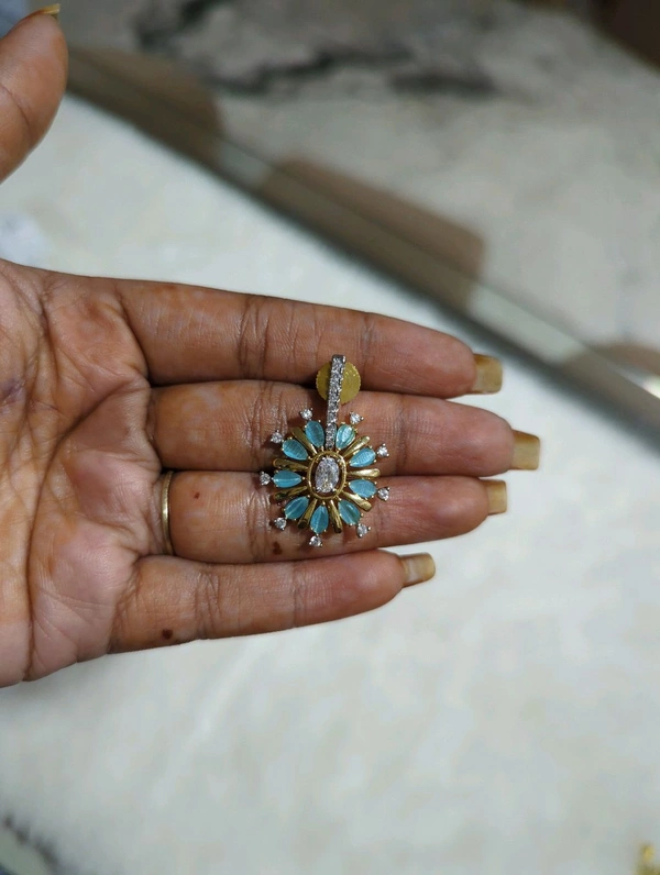 Diamond Copy Earrings  - Hd, sky blue