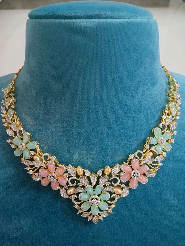 Diamond Copy Neck Set  - HD