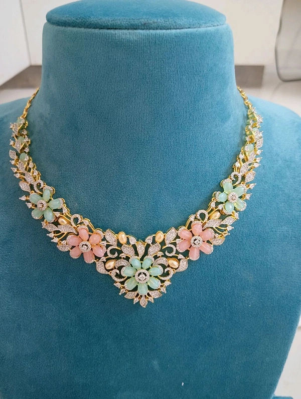 Diamond Copy Neck Set  - HD