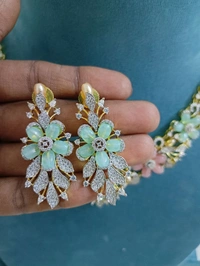 Diamond Copy Neck Set  - HD
