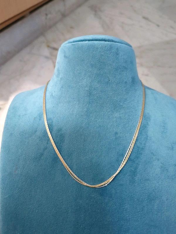 Pure 92.5 Silver Italian 3 D Chain - Vz