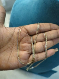 Pure 92.5 Silver Italian 3 D Chain - Vz