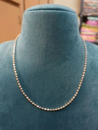 92.5 Pure Silver 2 Rose Gold Italian Chain - Vz
