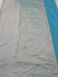 Pure Dupion Crush - sky blue
