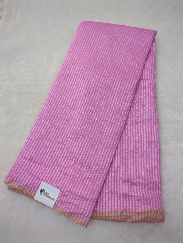 Pure Dupion Crush  - pink