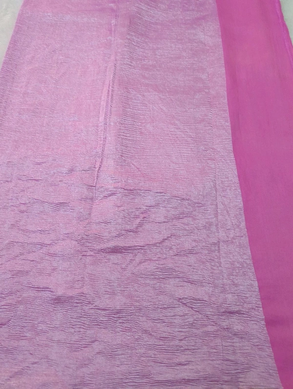 Pure Dupion Crush  - pink