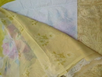 Pure Georgette Embroidery  - Olive