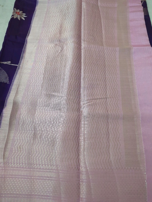 Designer Mango Tusser - Pigment Indigo